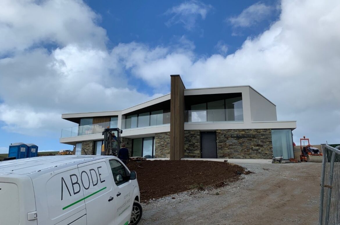 Heat Pump Installation at a new build with Abode